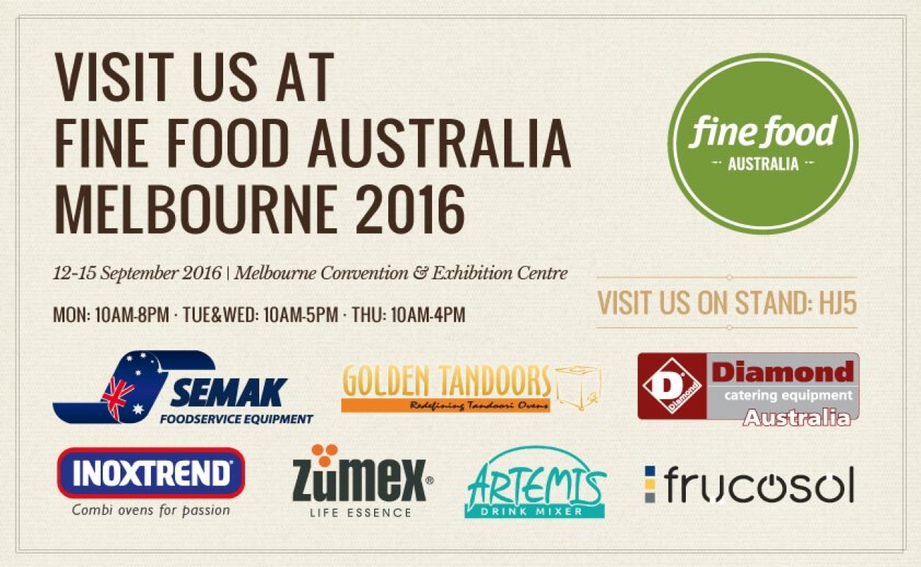 Come Visit Us at Fine Food Australia 2016